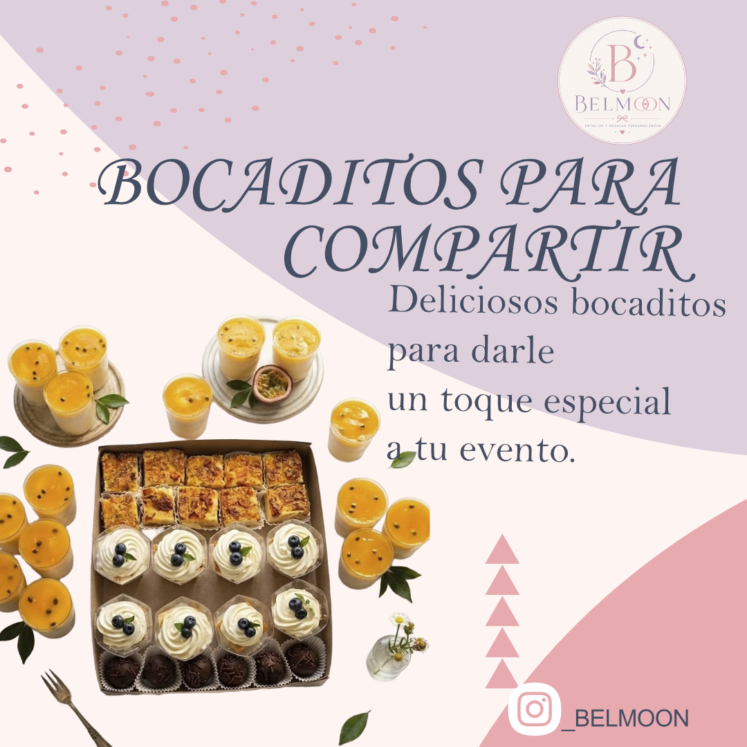 Caja de 100 Bocaditos Variados